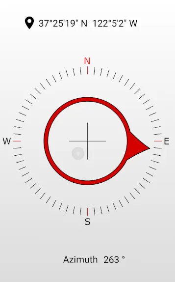 Simple Compass | Indus Appstore | Screenshot