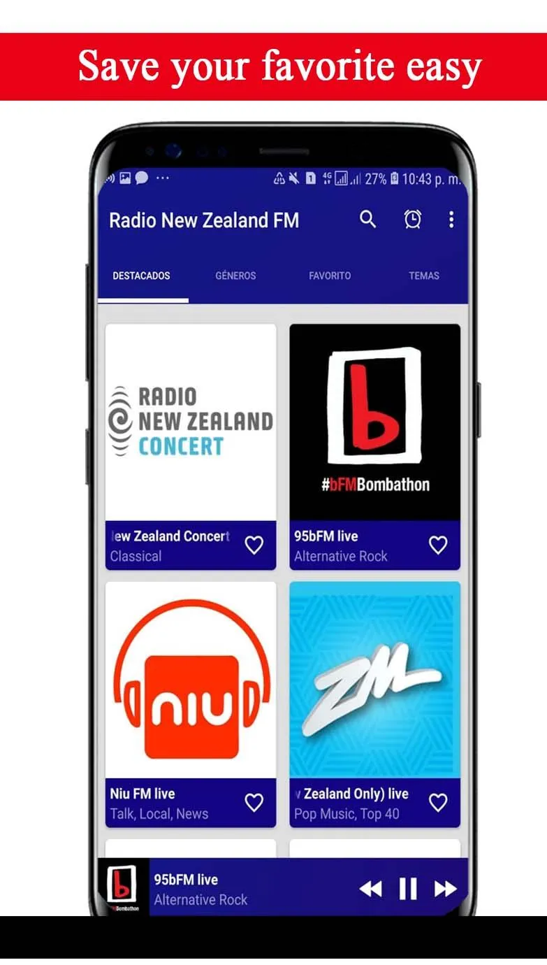 Zealand AM FM Radio | Indus Appstore | Screenshot