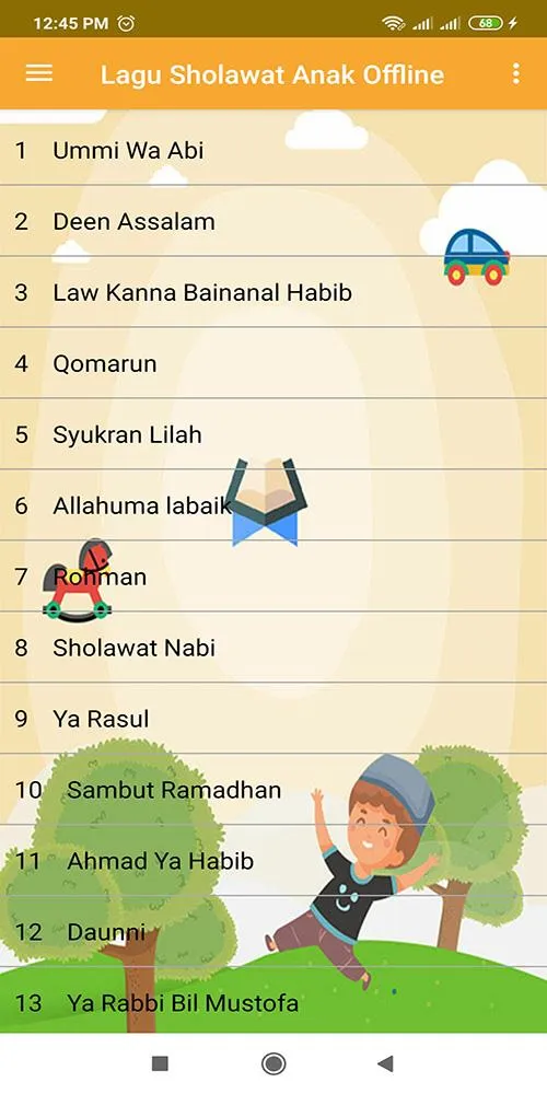 Lagu Sholawat Anak Offline | Indus Appstore | Screenshot