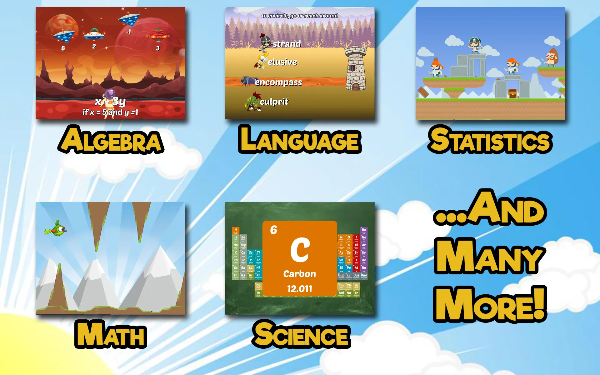 Sixth Grade Learning Games | Indus Appstore | Screenshot