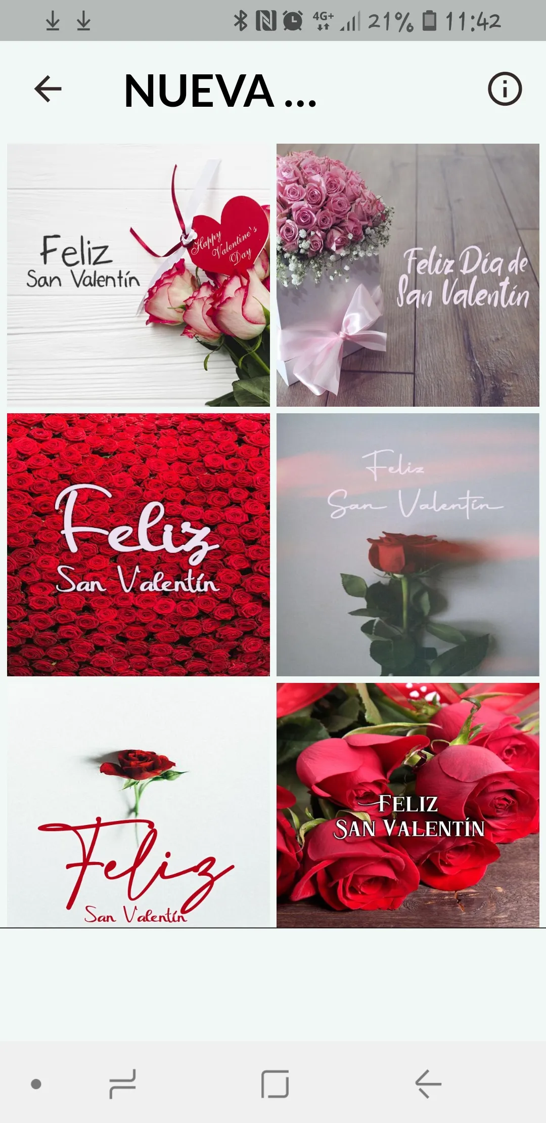 DICHOS SAN VALENTÍN | Indus Appstore | Screenshot