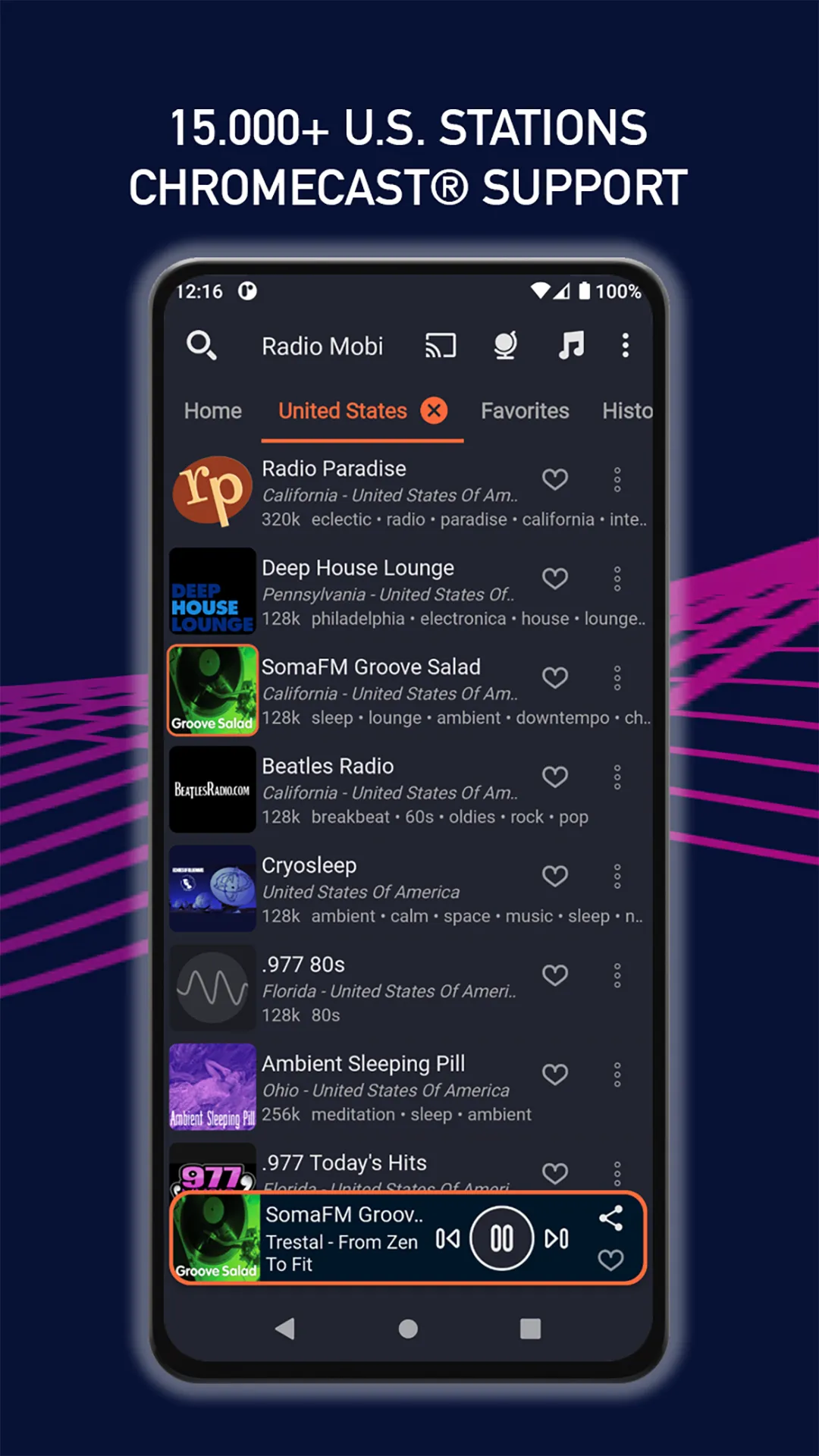 Radio Mobi: All World FM Radio | Indus Appstore | Screenshot