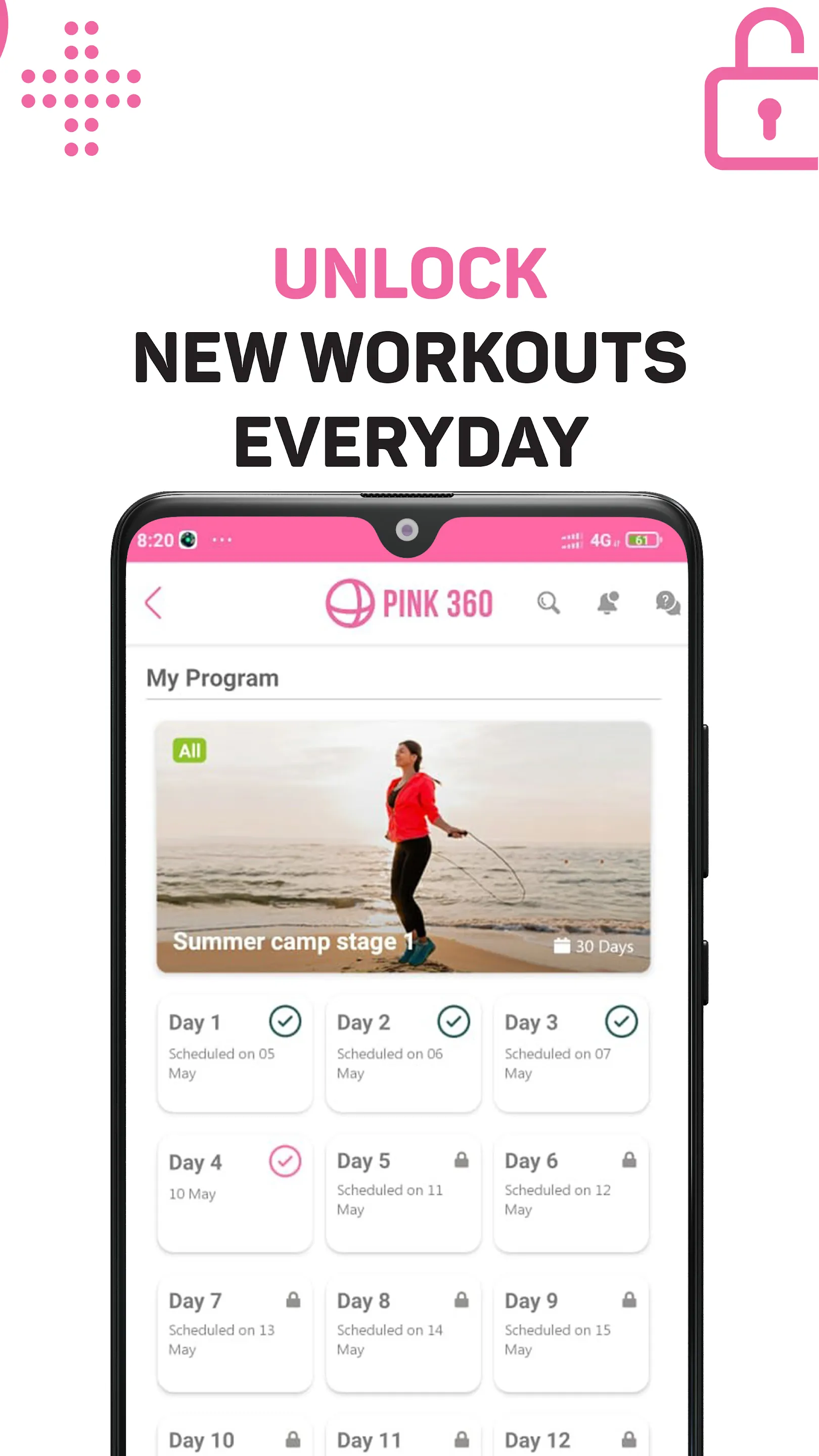 Pink 360 - Fitness, Diet Plans | Indus Appstore | Screenshot