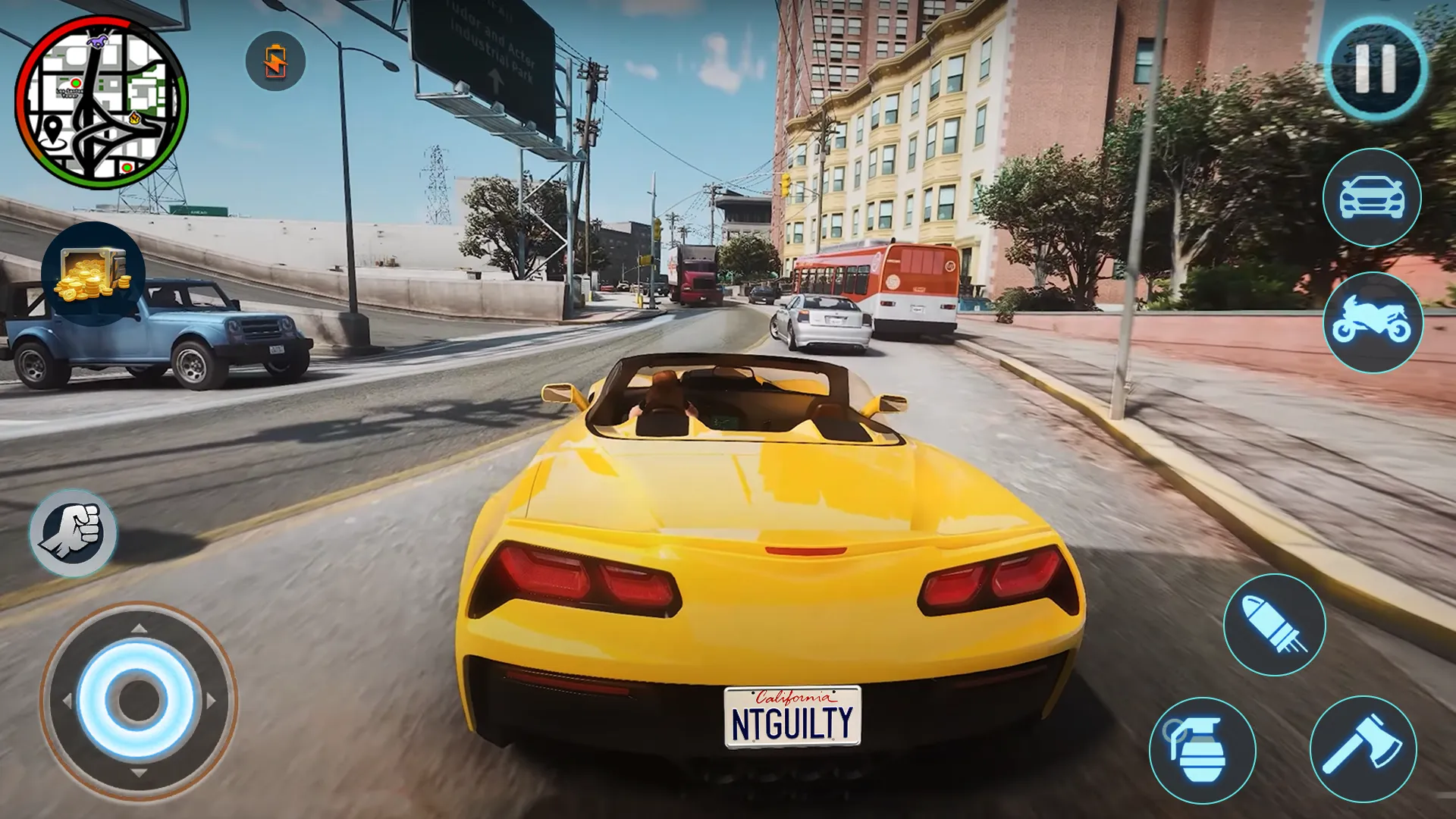 Gangster Game 3D Crime Game | Indus Appstore | Screenshot