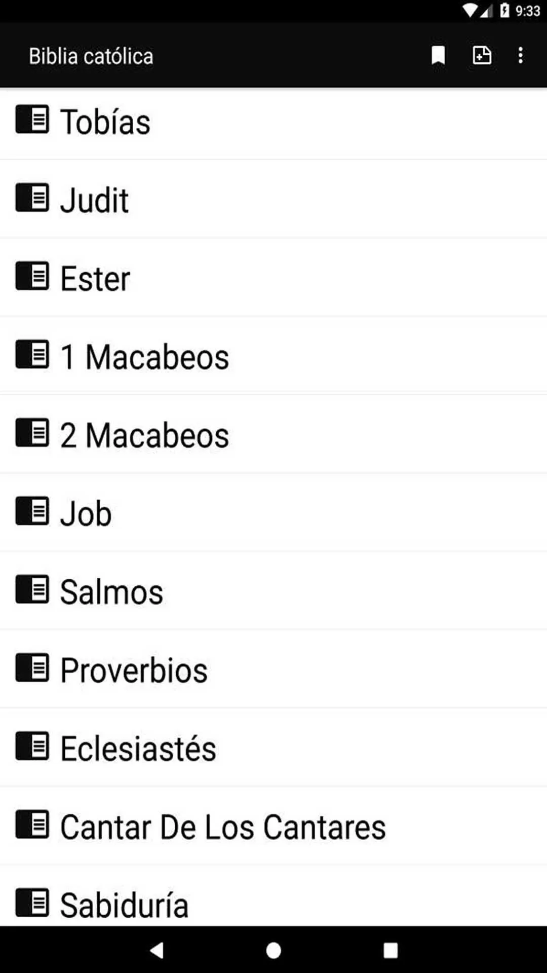 Biblia católica en español | Indus Appstore | Screenshot