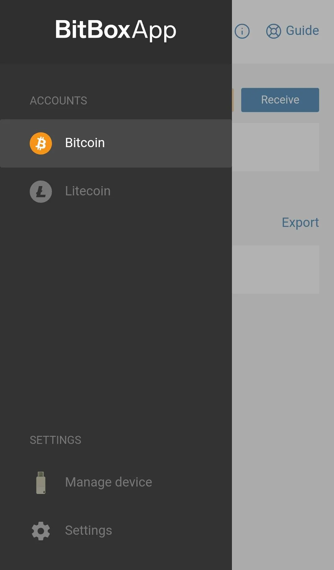 BitBoxApp | Indus Appstore | Screenshot