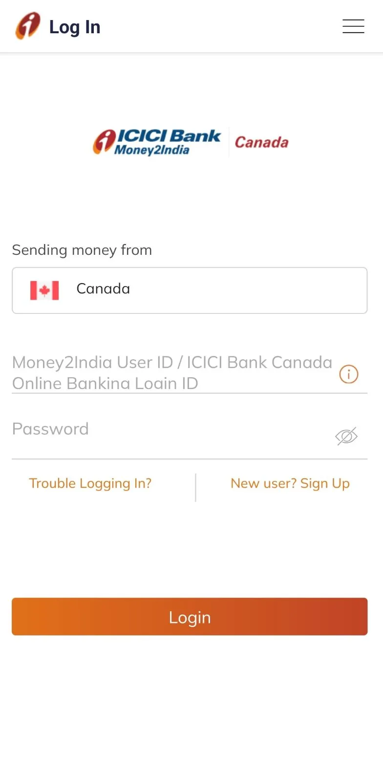 Money2India (Canada) | Indus Appstore | Screenshot