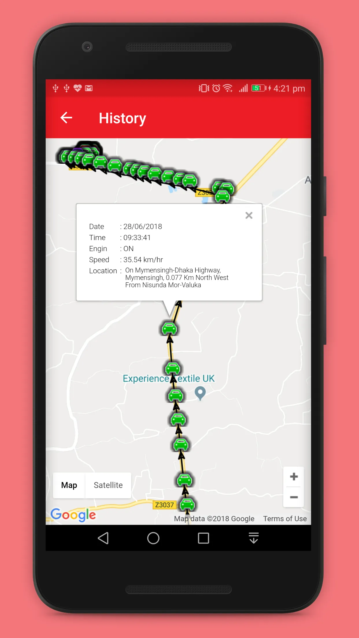 Robi Vehicle Tracking | Indus Appstore | Screenshot