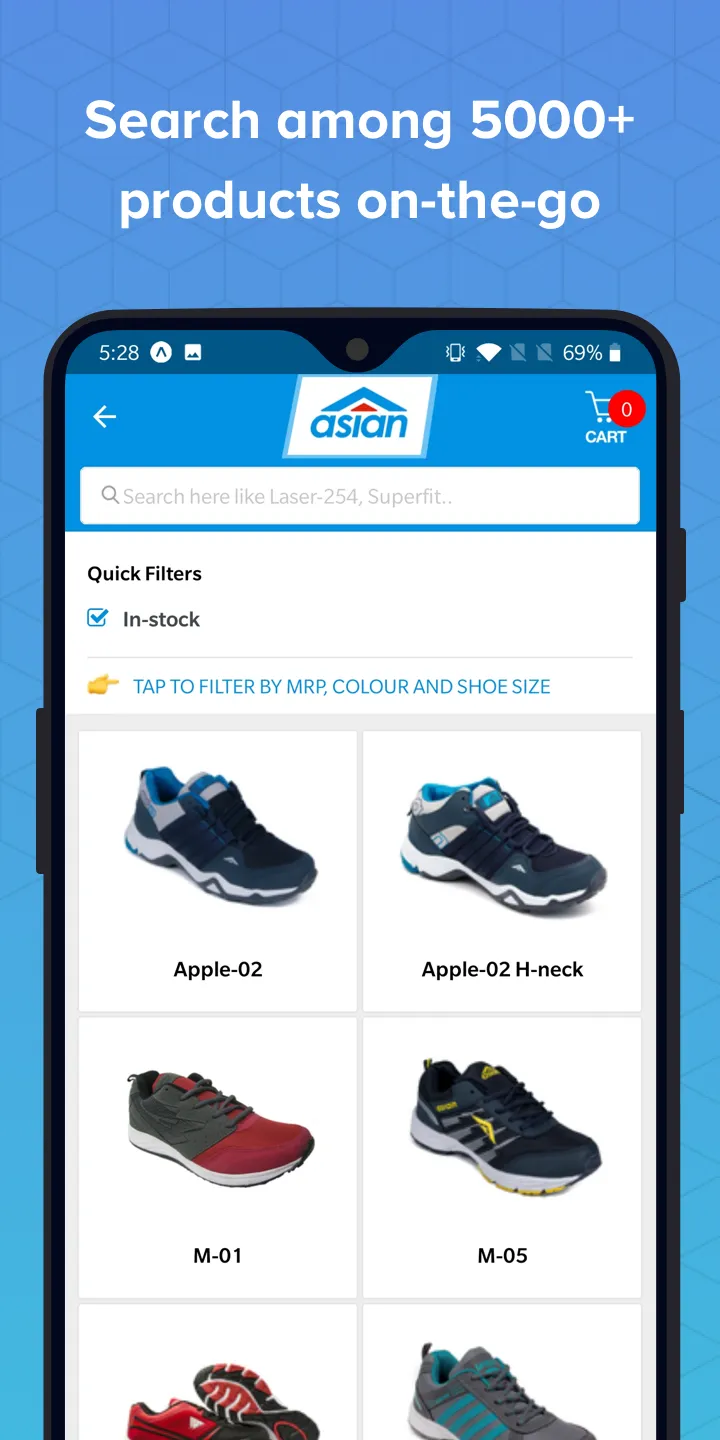 Asian Footwears | Indus Appstore | Screenshot