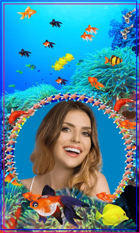 Aquarium Photo Frames | Indus Appstore | Screenshot