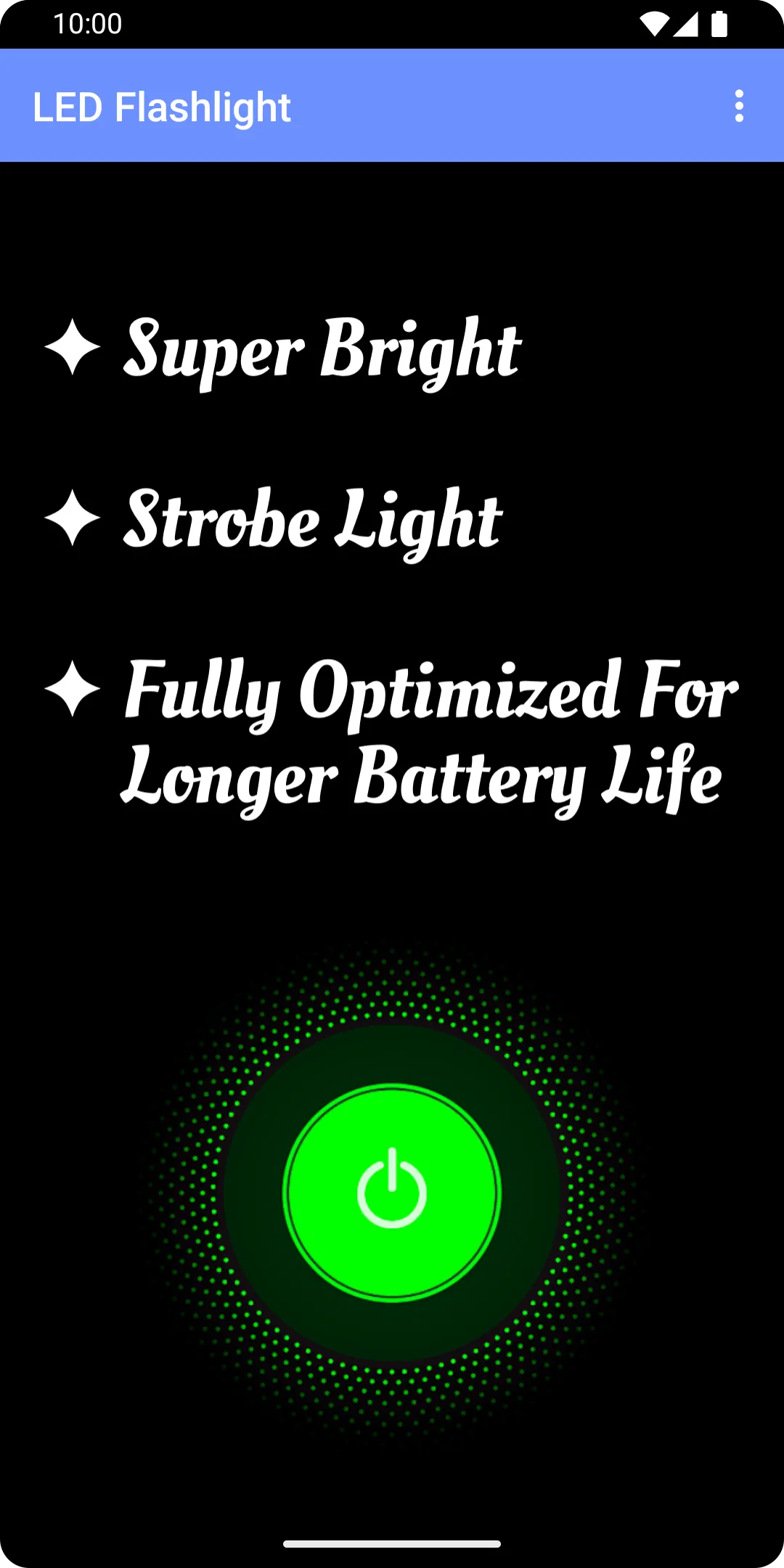 LED Flashlight - Strobe Light | Indus Appstore | Screenshot