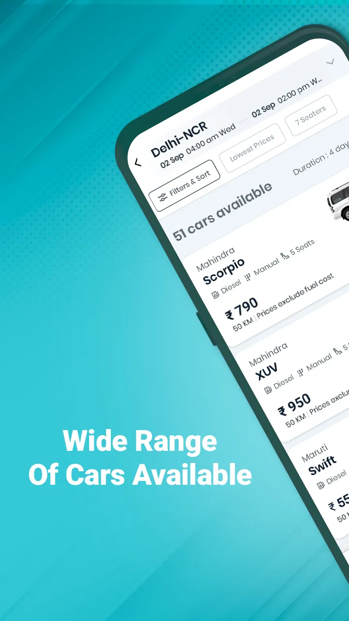 Revv - Self Drive Car Rentals | Indus Appstore | Screenshot