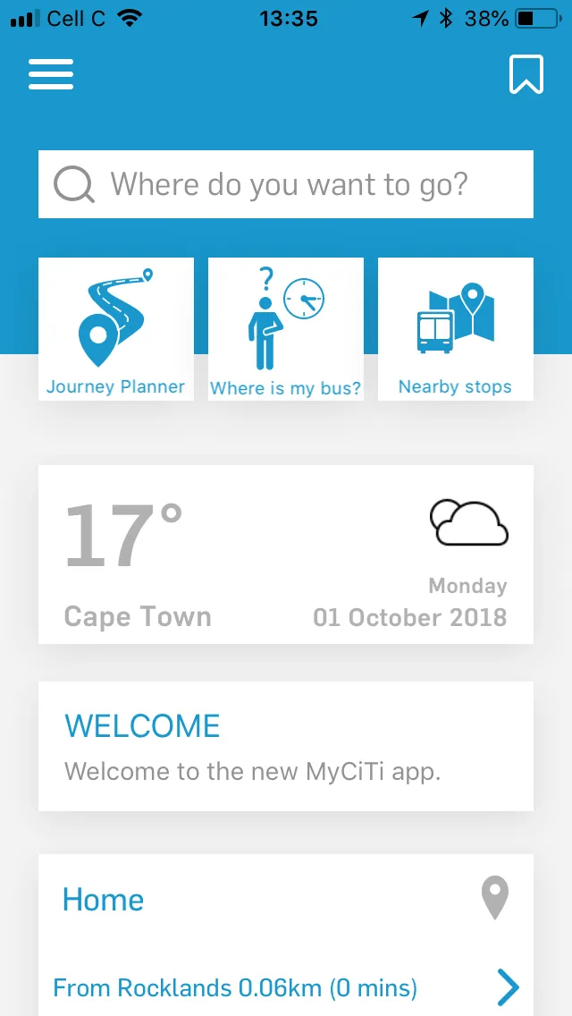 MyCiTi Cape Town Official App | Indus Appstore | Screenshot