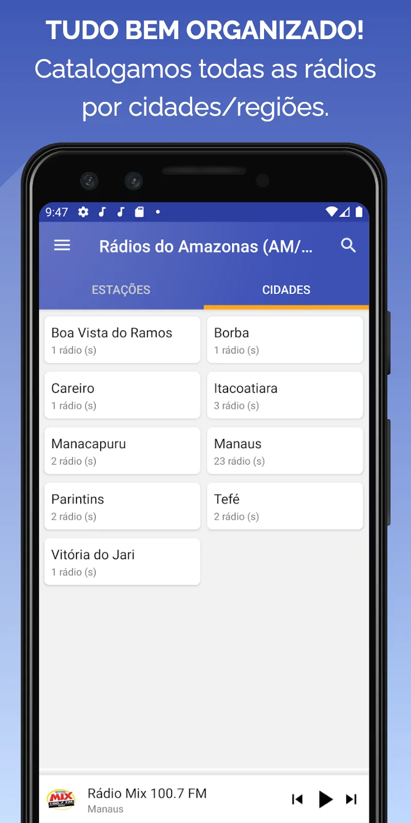 Rádios do Amazonas (AM/FM) | Indus Appstore | Screenshot