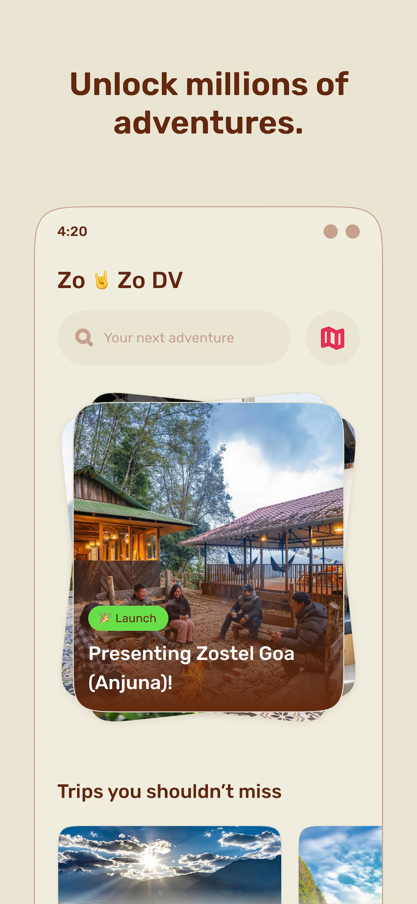 Zostel | Indus Appstore | Screenshot