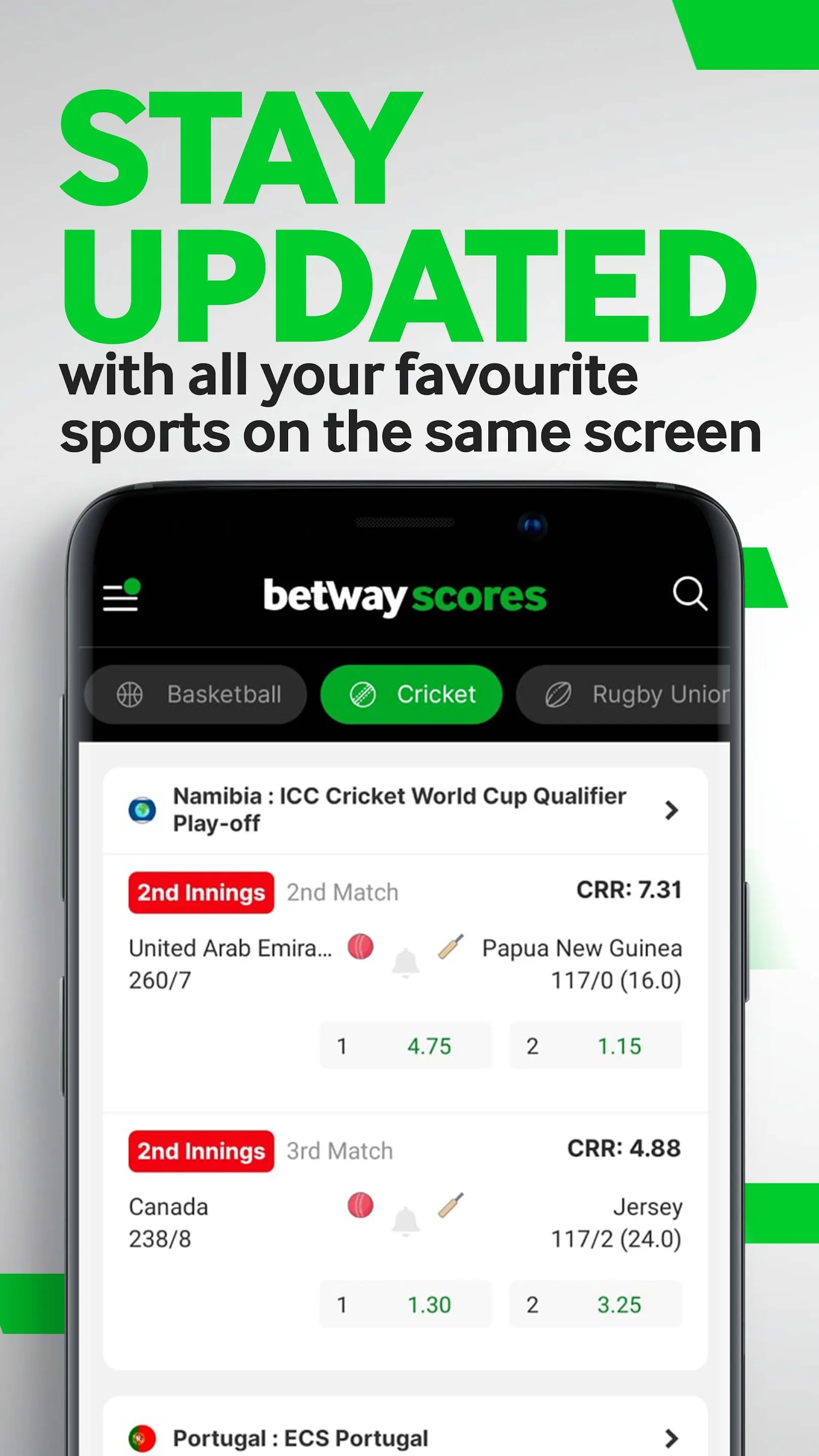 Betway Scores - Cricket Scores | Indus Appstore | Screenshot