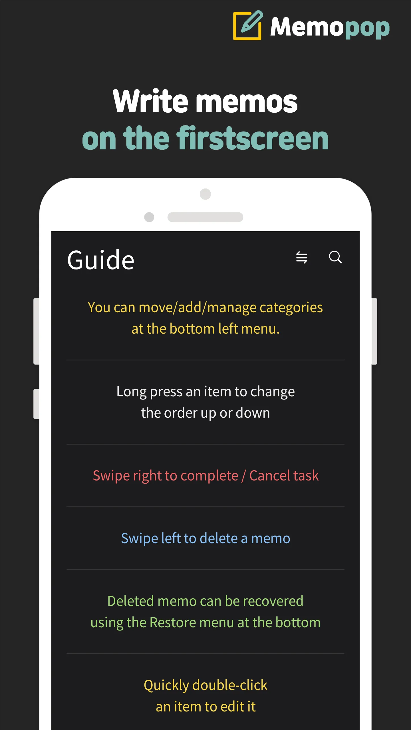 Memopop - Memo, Todo | Indus Appstore | Screenshot