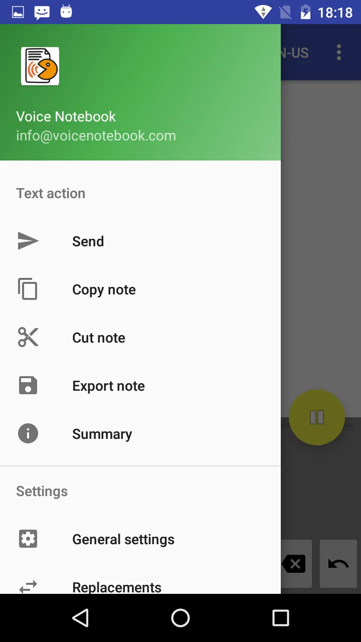 Voice Notebook speech to text | Indus Appstore | Screenshot