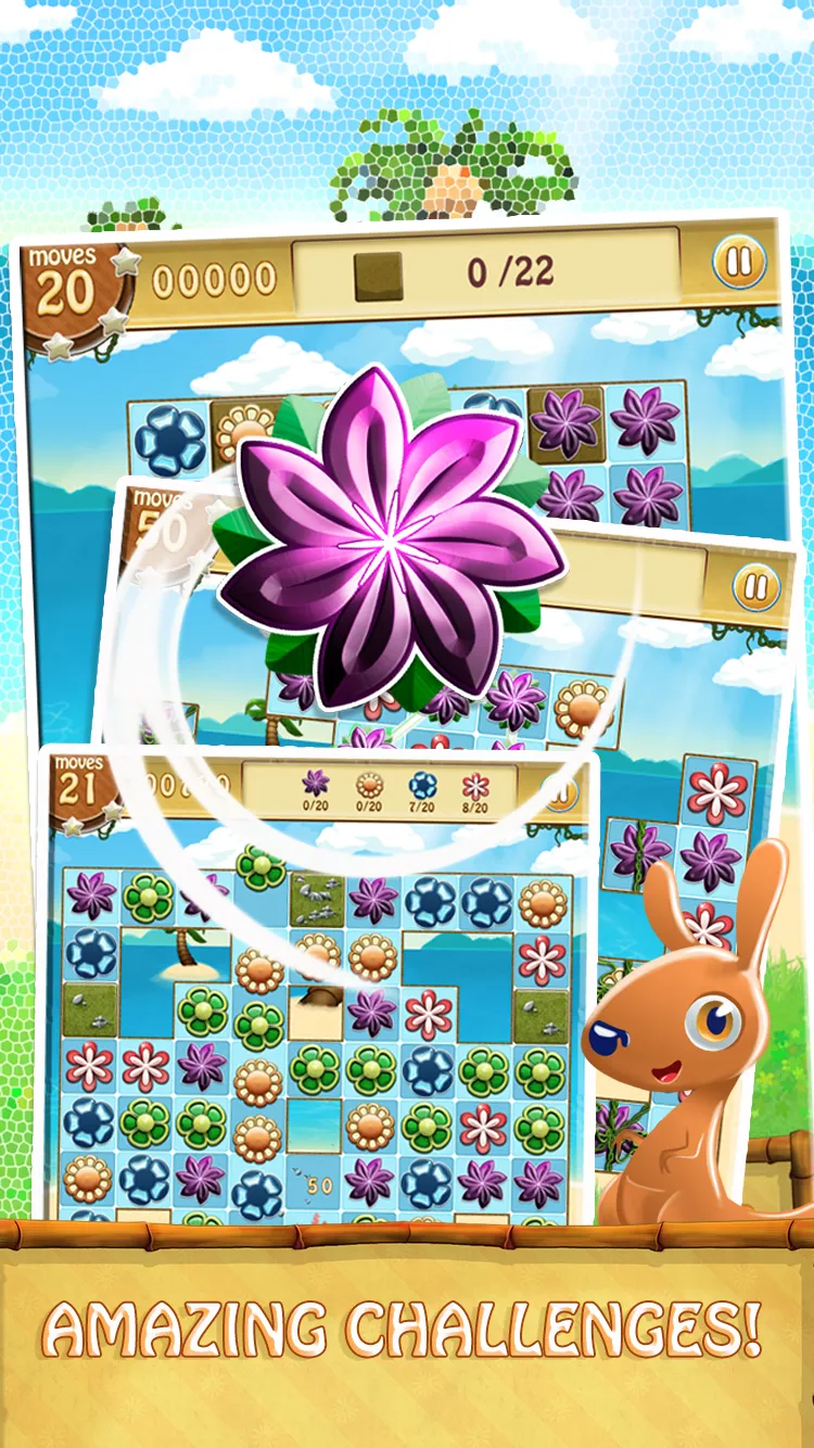 Kango Islands - Match 3 Game | Indus Appstore | Screenshot