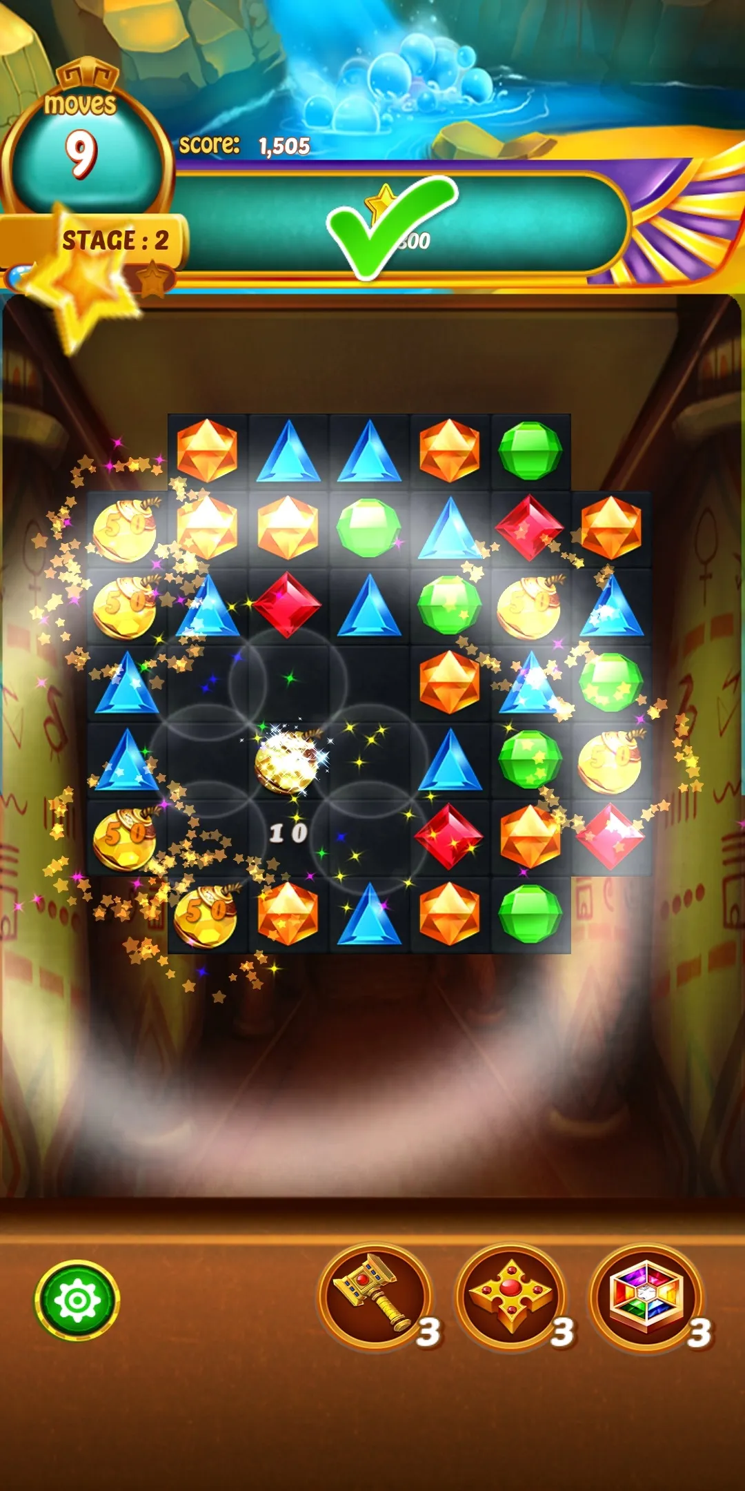 Ancient Jewels Quest | Indus Appstore | Screenshot