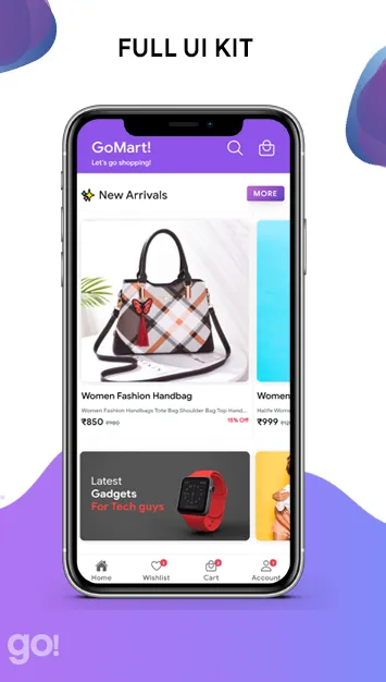 GoMart - eCommerce App UI Kit | Indus Appstore | Screenshot