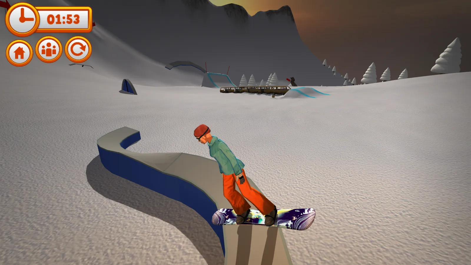 Mad Snowboarding | Indus Appstore | Screenshot