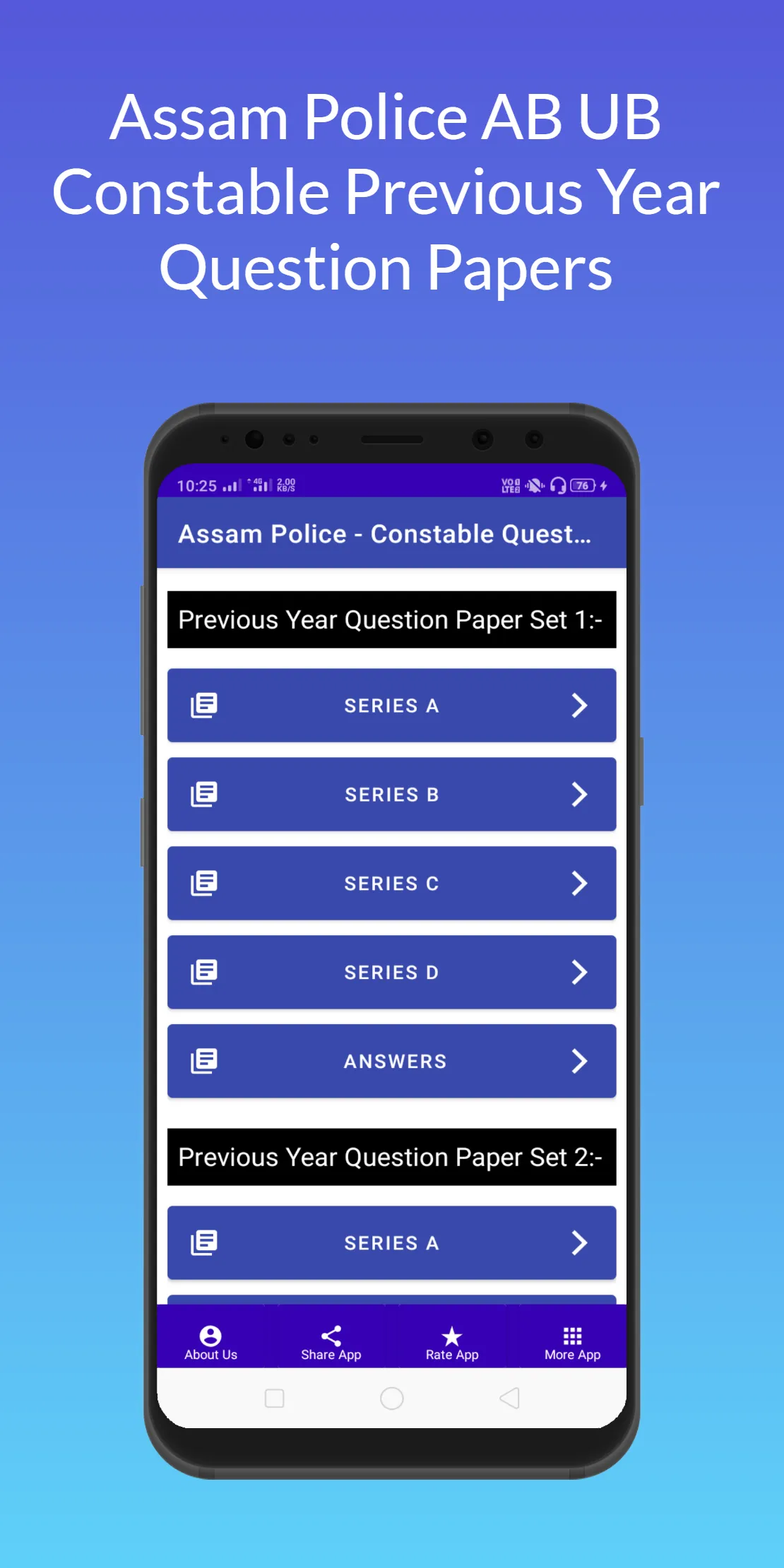 Assam Police Exam Question Ans | Indus Appstore | Screenshot