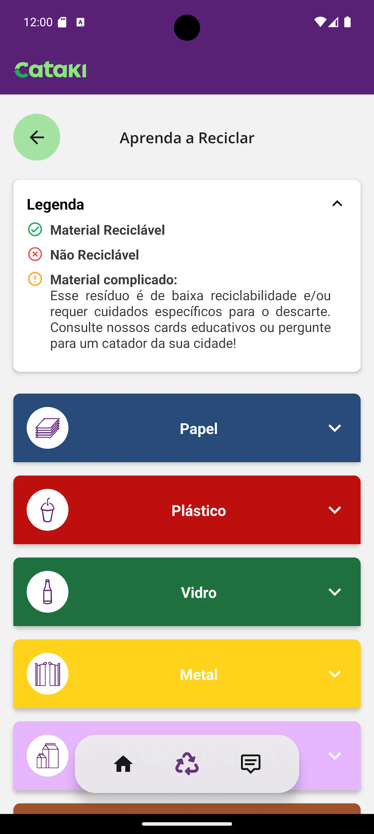 Cataki - App de reciclagem | Indus Appstore | Screenshot