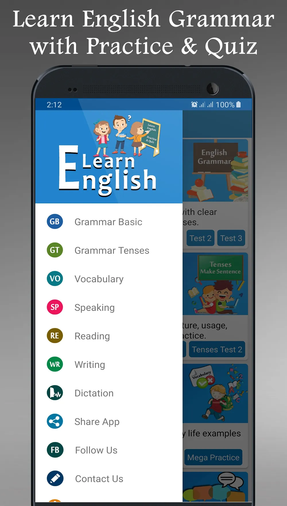 Learn English with Quizzes | Indus Appstore | Screenshot