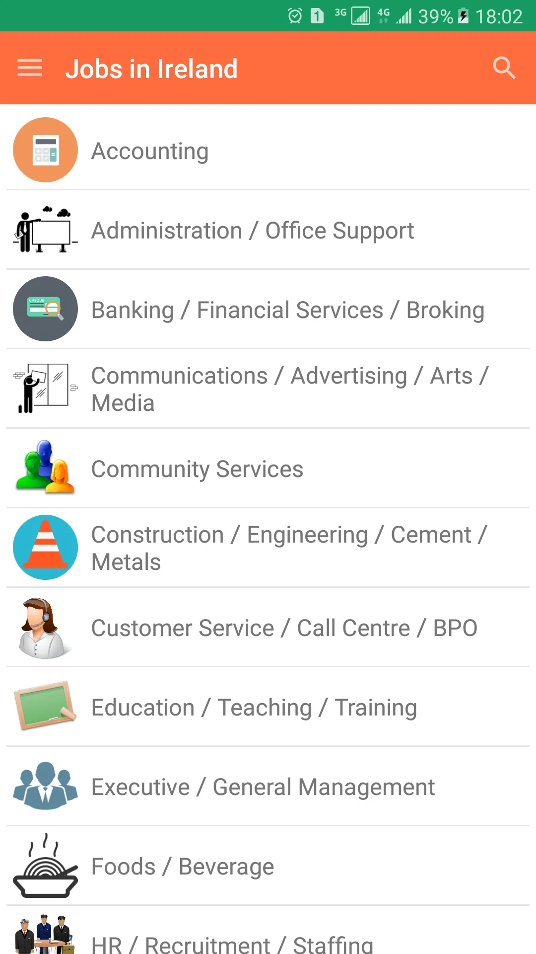 Jobs in Ireland - Irish Jobs | Indus Appstore | Screenshot