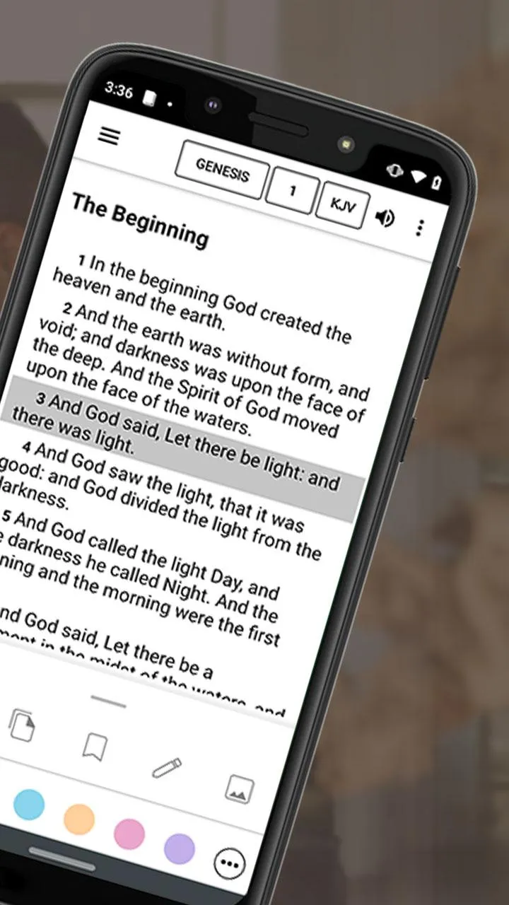 Bible Offline KJV with Audio | Indus Appstore | Screenshot