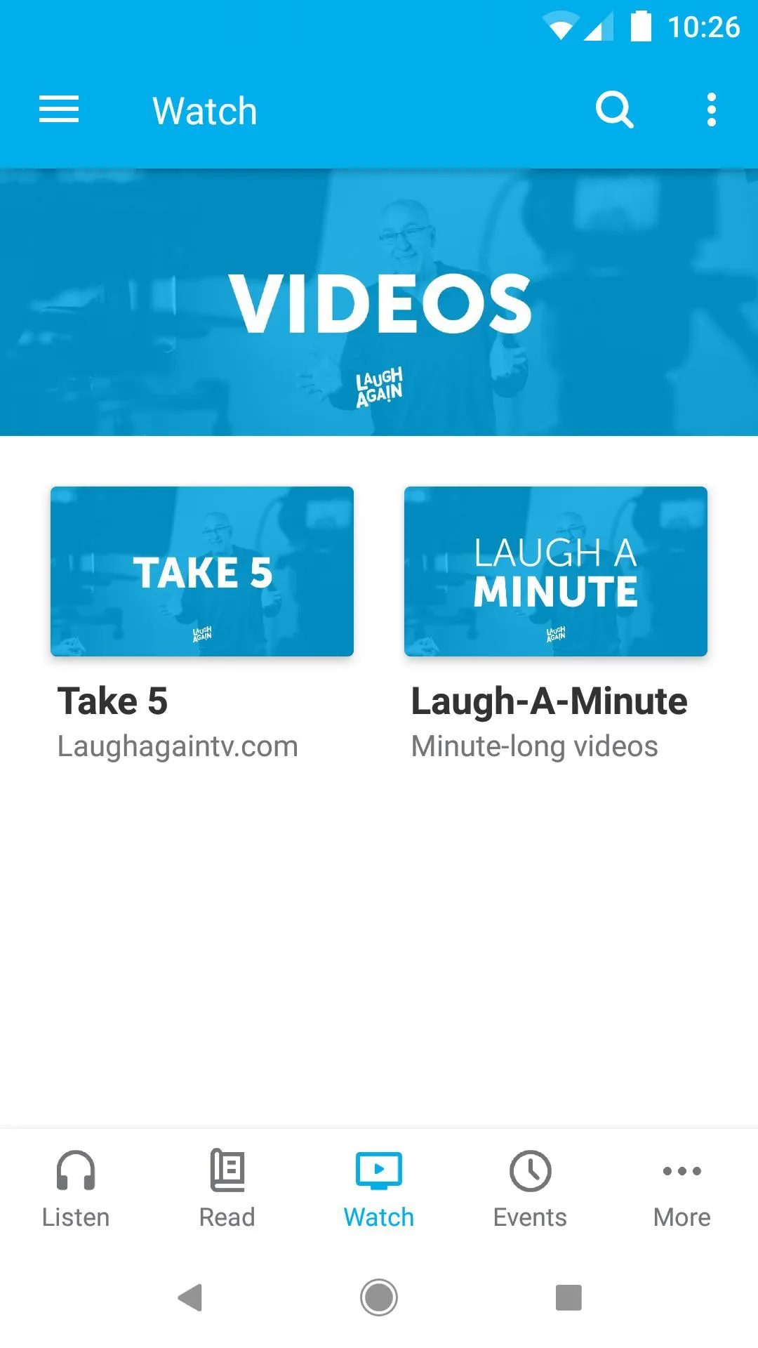 Laugh Again | Indus Appstore | Screenshot