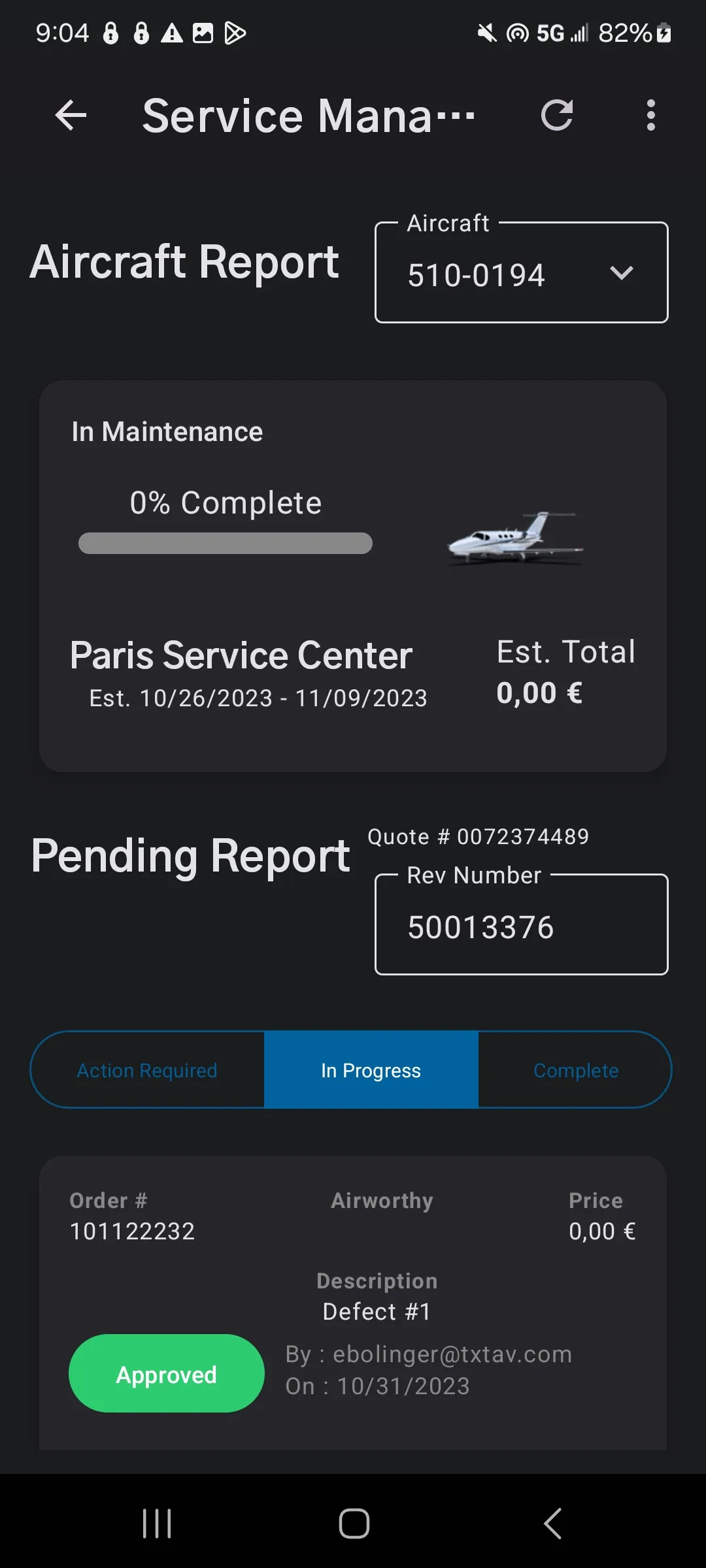 Textron Aviation Service | Indus Appstore | Screenshot