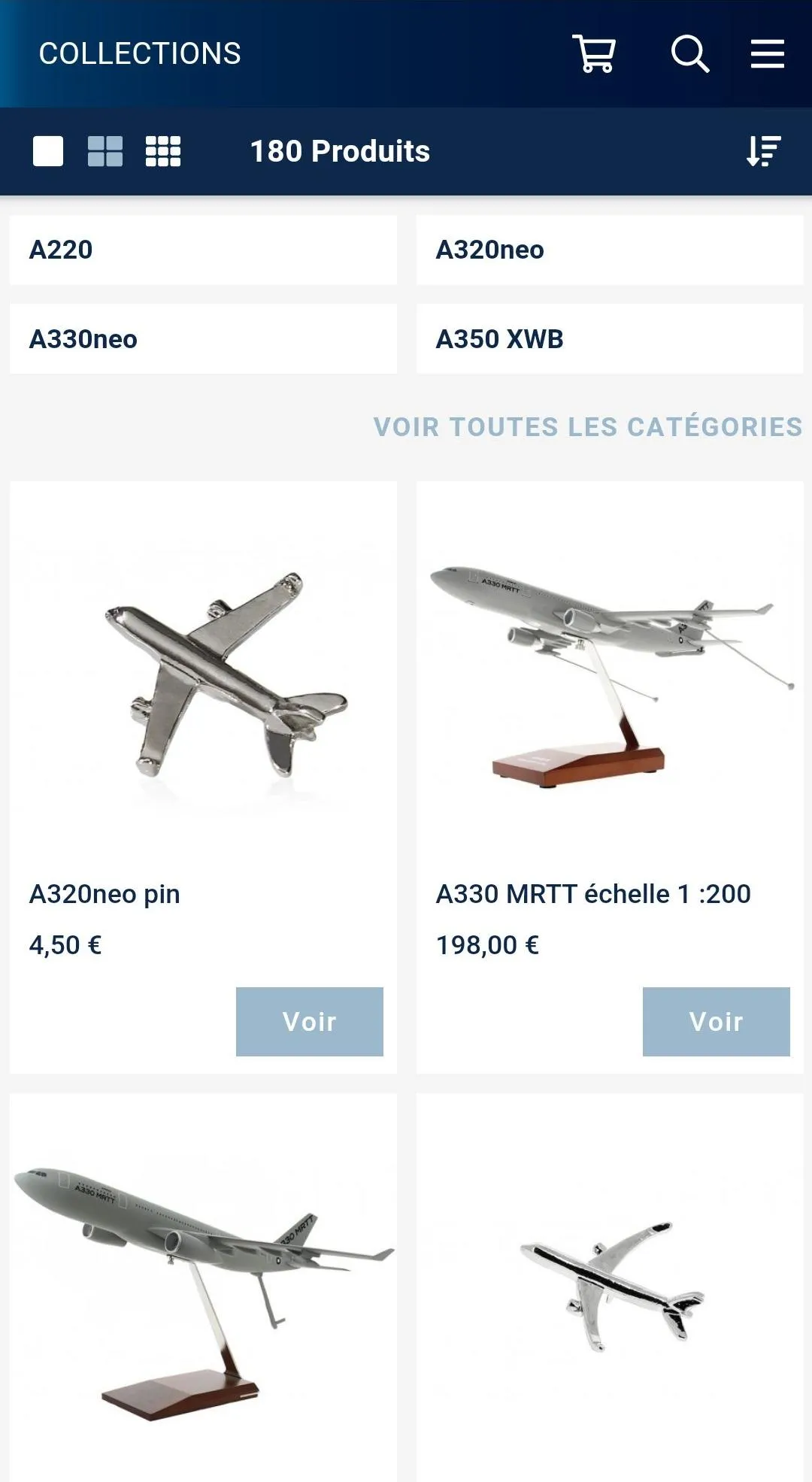 Airbus Shop | Indus Appstore | Screenshot