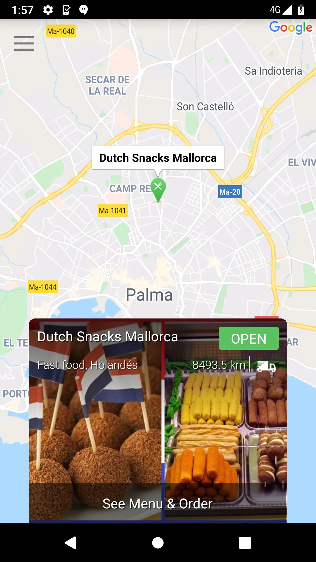 Dutch Snacks Mallorca | Indus Appstore | Screenshot