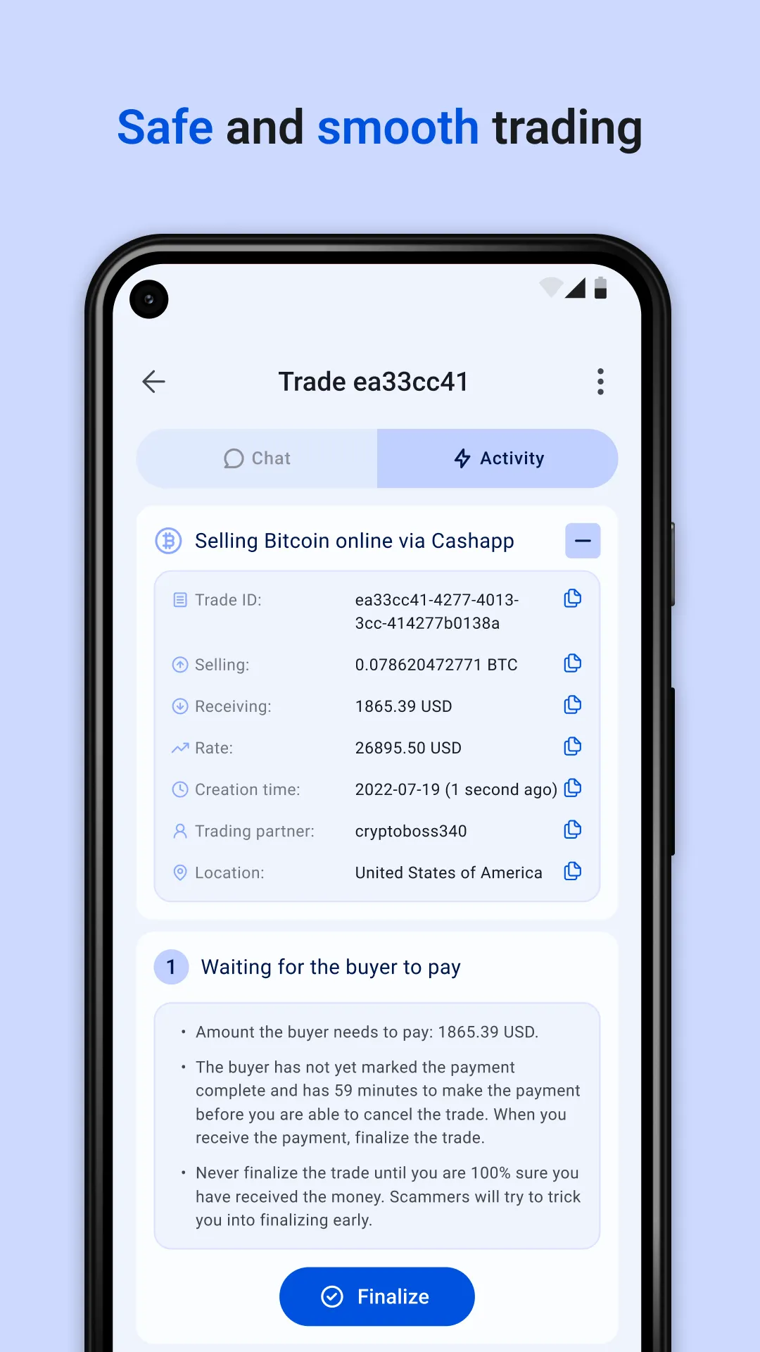 AgoraDesk: buy BTC anonymously | Indus Appstore | Screenshot