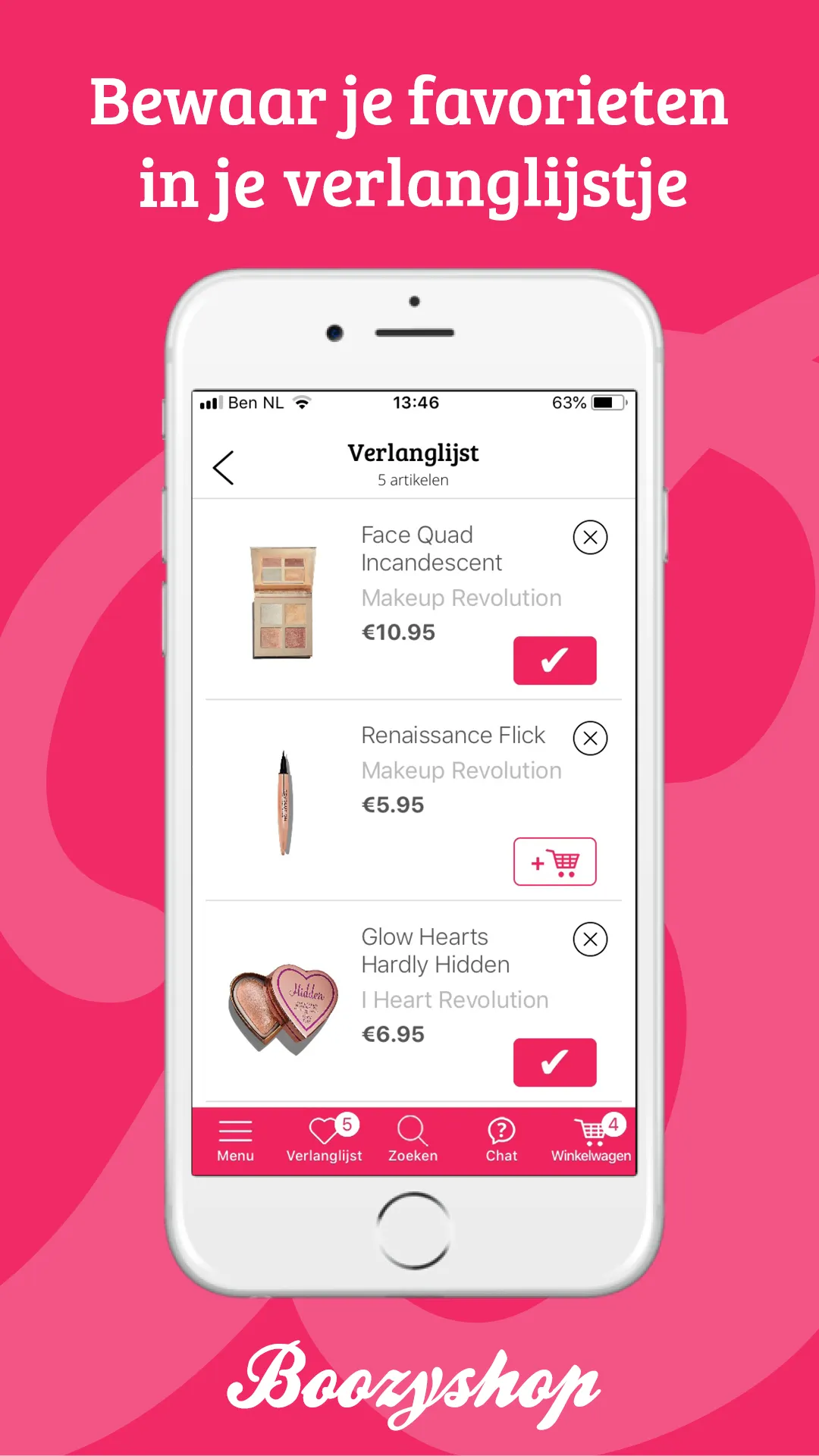 Boozyshop - dé make up en beau | Indus Appstore | Screenshot