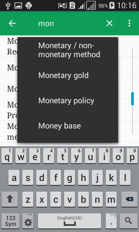 Accounting Dictionary Offline | Indus Appstore | Screenshot