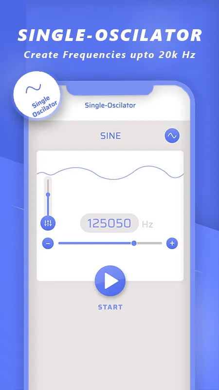 Frequency Sound Generator | Indus Appstore | Screenshot