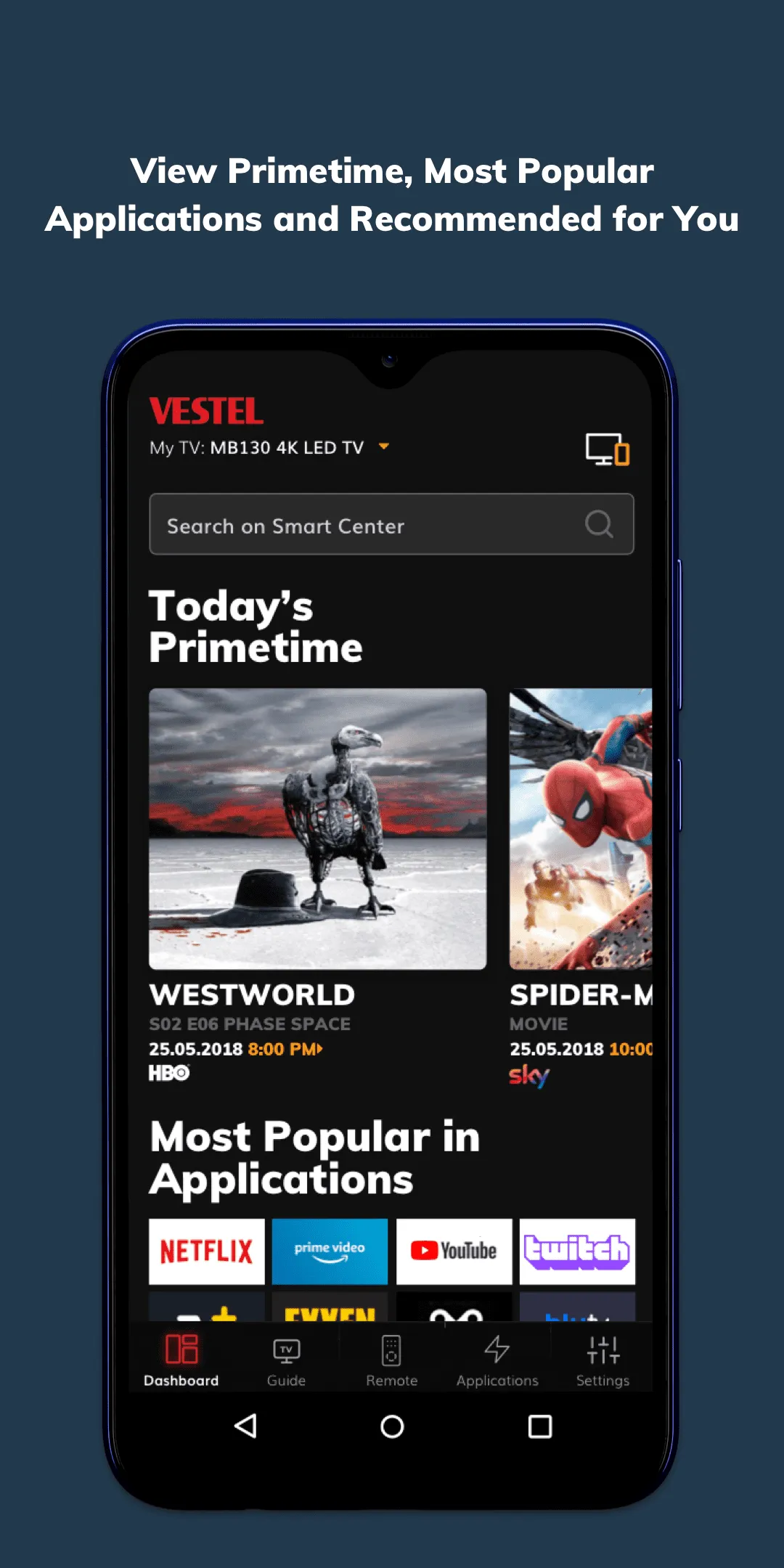 Vestel Smart Center | Indus Appstore | Screenshot