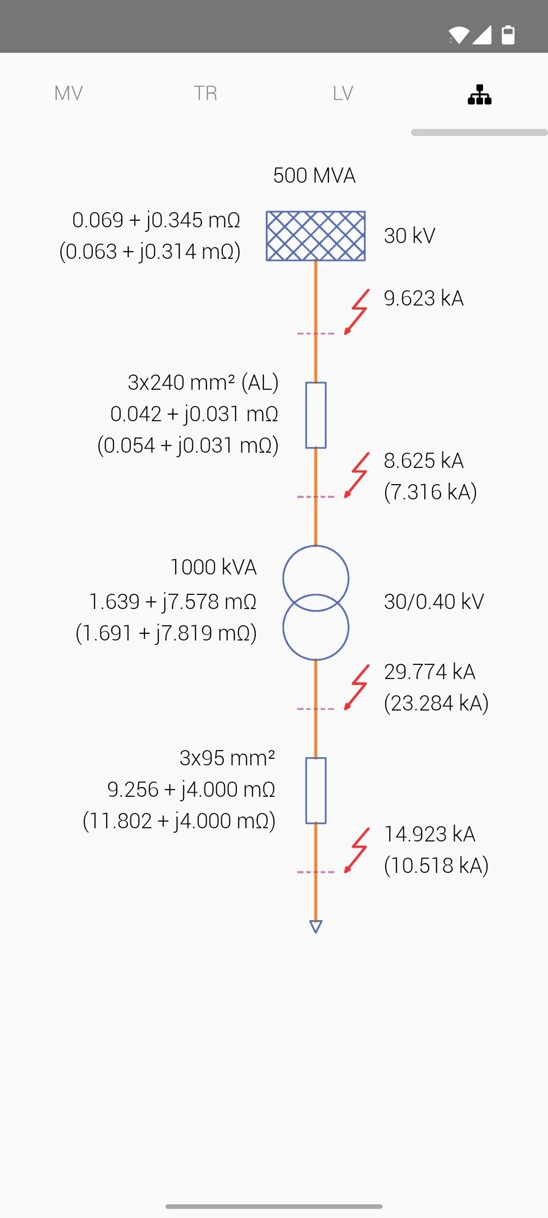 Medium Voltage Calculations | Indus Appstore | Screenshot