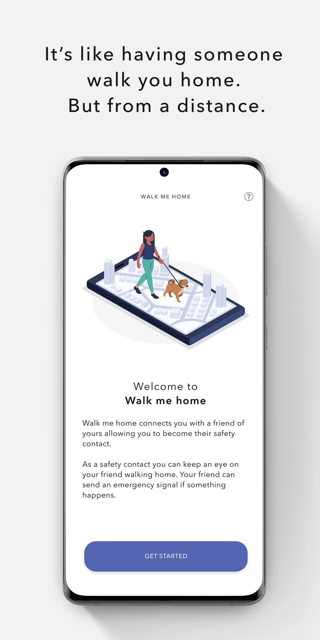 Walk me home | Indus Appstore | Screenshot