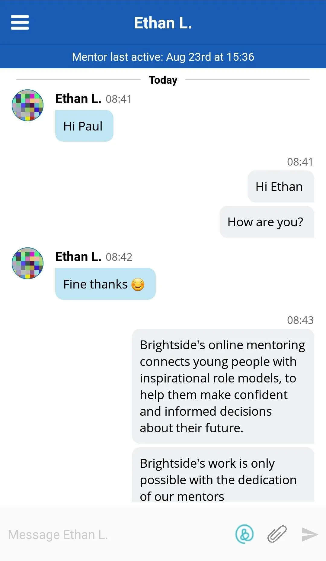 Brightside Mentoring | Indus Appstore | Screenshot