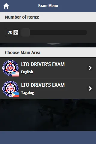 LTO Exam Reviewer | Indus Appstore | Screenshot