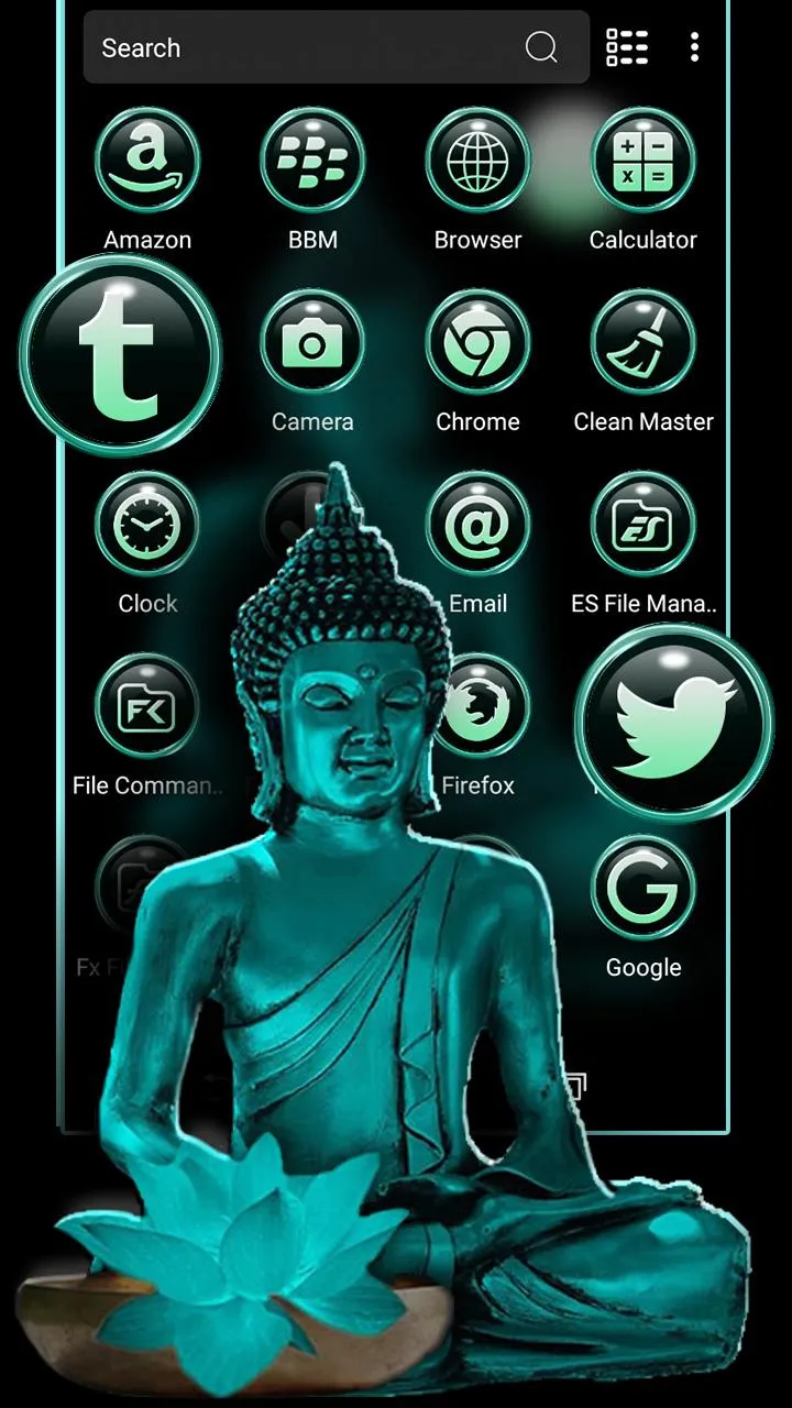 Lord Buddha Launcher Theme | Indus Appstore | Screenshot