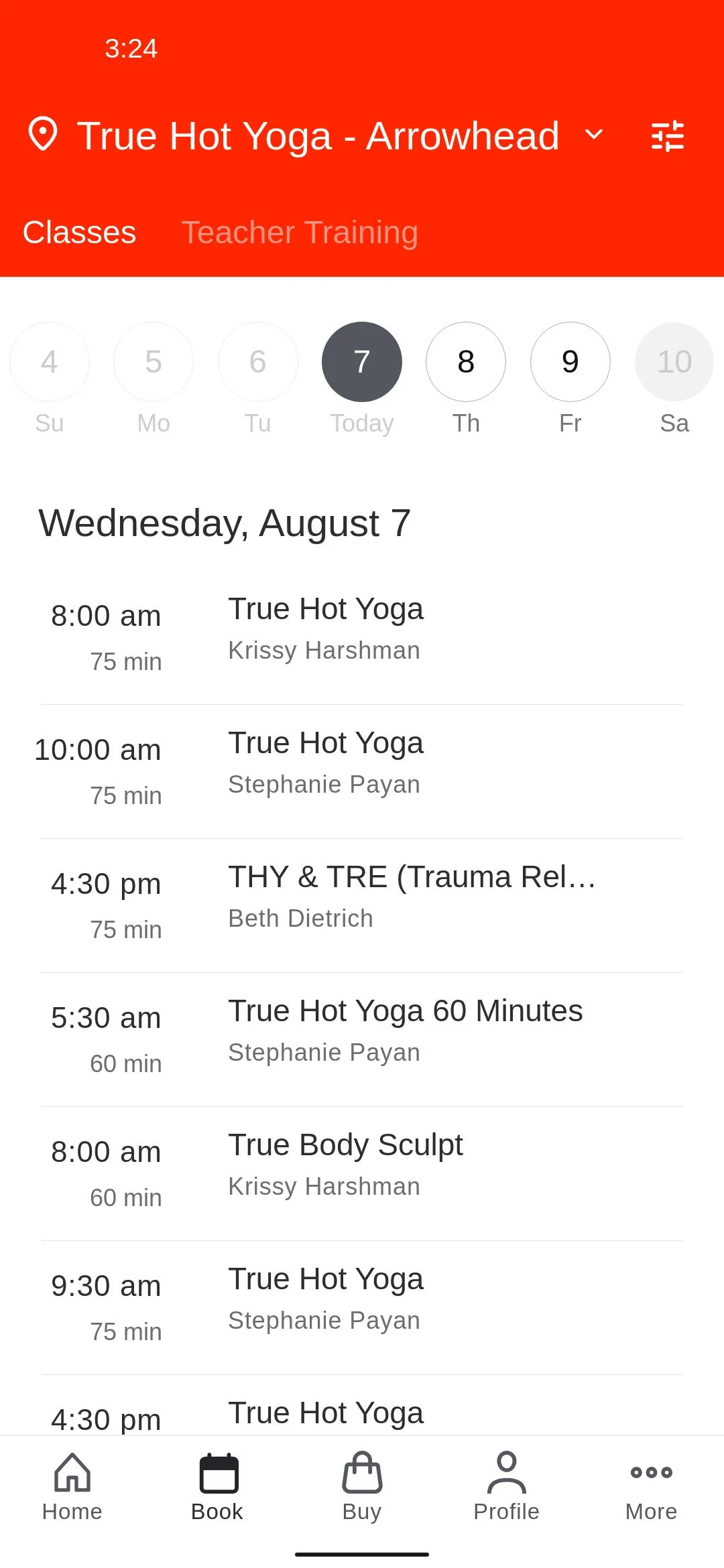 True Hot Yoga | Indus Appstore | Screenshot