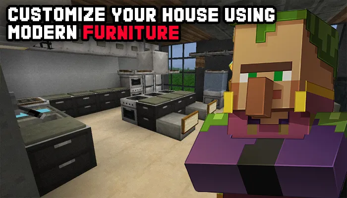 Furniture mod for Minecraft PE | Indus Appstore | Screenshot