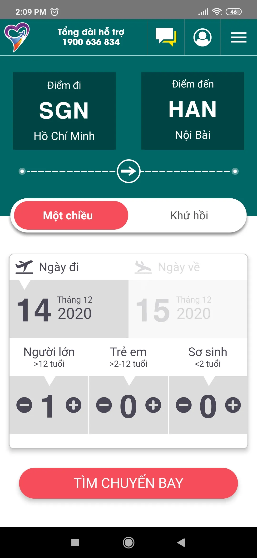 Ứng Dụng Đặt Vé Máy Bay Giá Rẻ | Indus Appstore | Screenshot