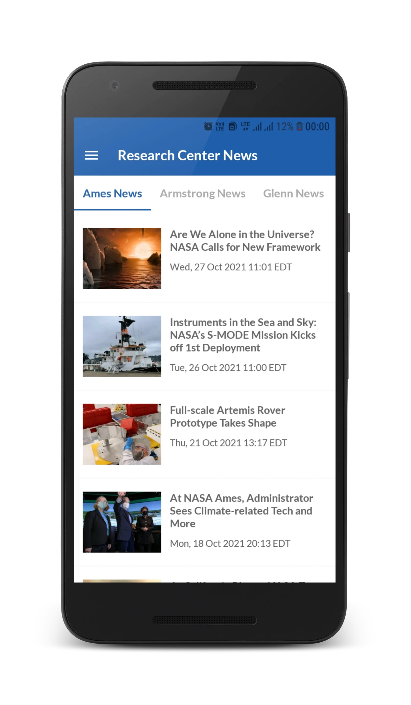 Space News | Indus Appstore | Screenshot