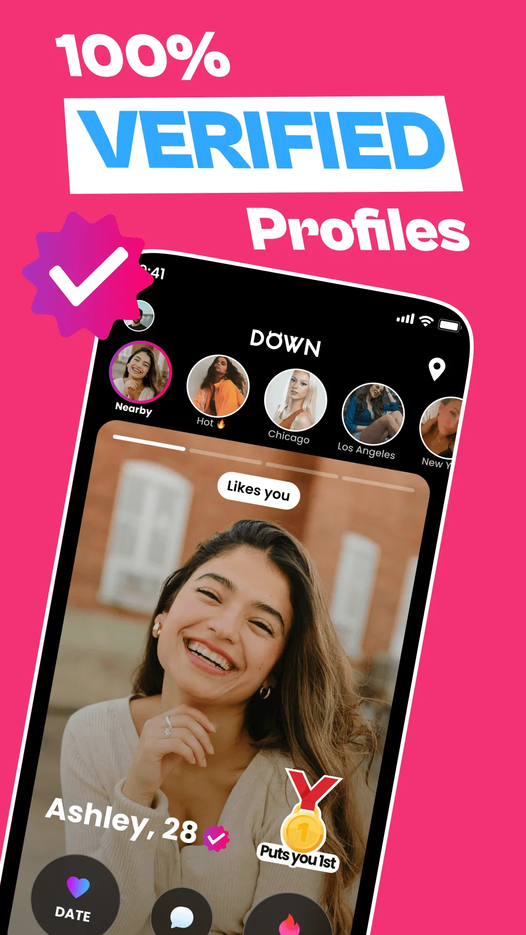 DOWN Dating App: Date Near Me | Indus Appstore | Screenshot